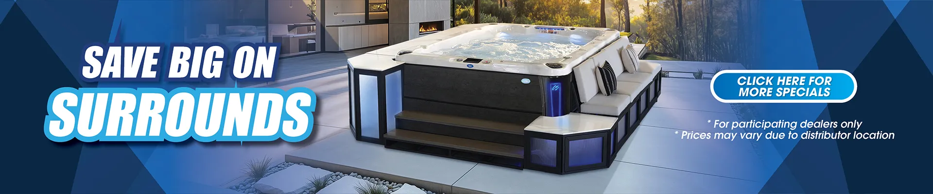 Calspas hot tub being used in a family setting - Beaverdale