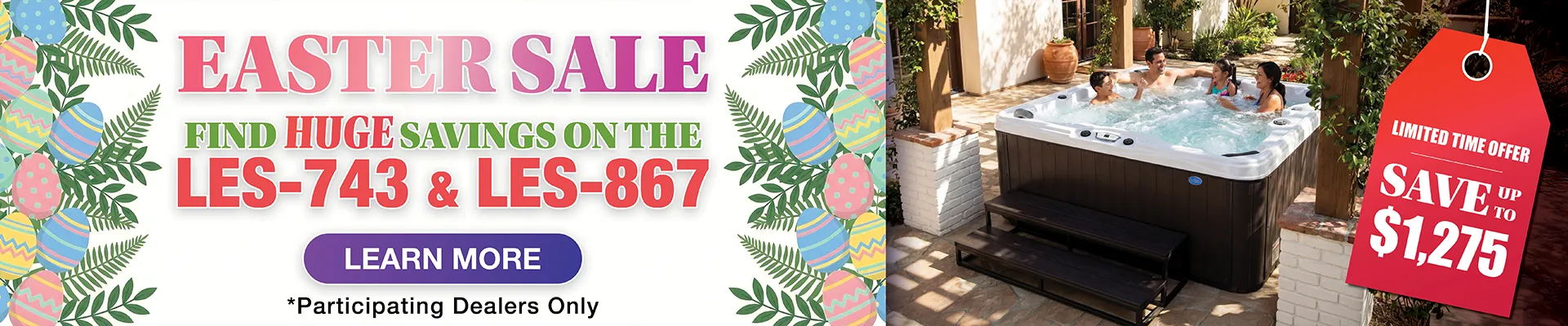 Calspas hot tub being used in a family setting - Beaverdale