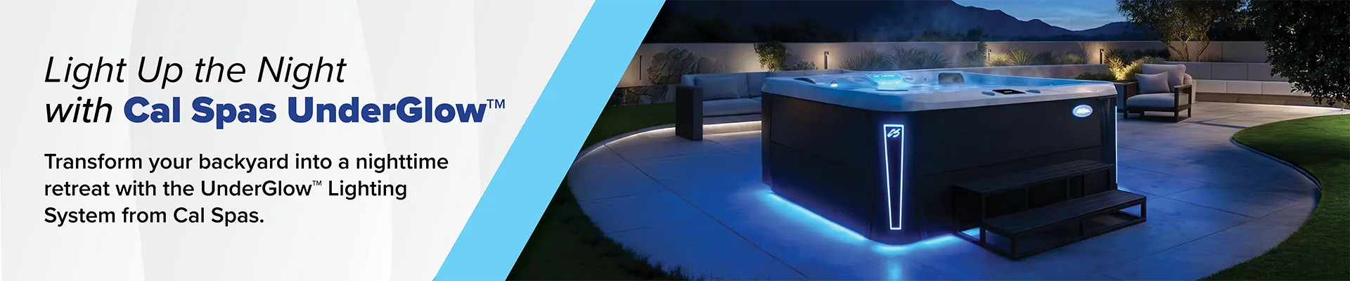 Calspas hot tub being used in a family setting - Beaverdale