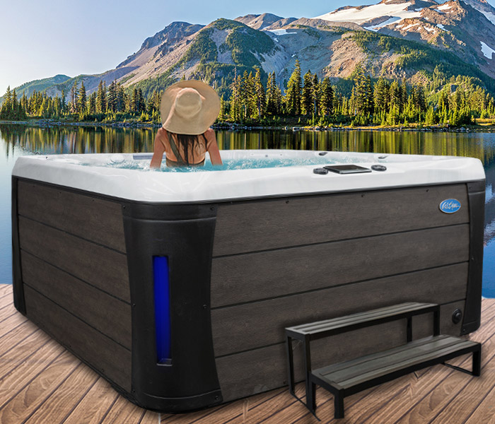 Calspas hot tub being used in a family setting - hot tubs spas for sale Beaverdale